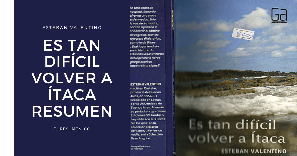 🥇 【 Es tan difícil volver a Ítaca resumen 】 ️El Resumen .CO
